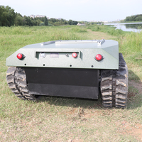 TinS-17 Châssis de robot agricole tout-terrain autonome à 4 roues avec désherbeur laser pour l'agriculture intelligente