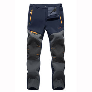 Pantalones de Hombre para Exteriores, Suaves, Cálidos, Resistentes al Viento e Impermeables, Pantalones Tácticos de Senderismo con Forro Polar para Invierno - Product Image 4