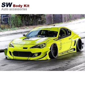 Комплект из стекловолокна с широким обкупоном для Toyota GT86 BRZ ZN6 ZD6 FR-S модернизировать спойлер переднего бампера - Product Image 4