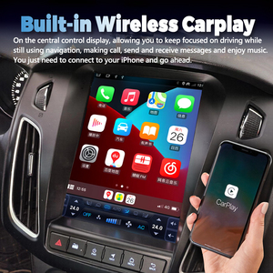 256GB Android 13 Car GPS navigation Video Player Carplay đài phát thanh đa phương tiện Tesla màn hình cho Ford FOCUS <span class=keywords><strong>3</strong></span> MK3 Salon 2012-2018 - Product Image 6