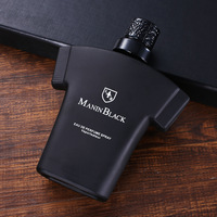 Set Hadiah Kreatif Fashion untuk Pria Dompet Besi + Jam Tangan Quartz + Parfum (3pcs/set)