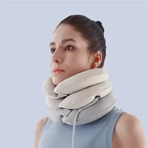 Air Neck Traction Relive Pain Dispositivo de cuello cervical Almohada de tracción de soporte de cuello inflable