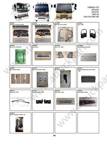 ตกแต่งประตูโครเมี่ยมสำหรับอีซูซุ DECA270 DECA320 FSR FTR - Product Image 5