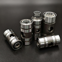 Rodamiento de Reparación de Turbocompresor Profesional Turbo Overhaul, Acero de Grado Aeroespacial M50, 6*18*34.2mm, Compatible con Kits de Reparación de Turbocompresores GT17 GT20 GT25
