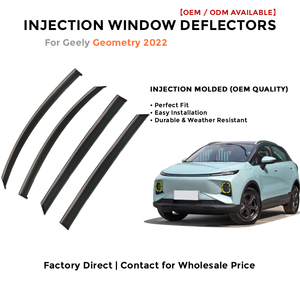 Déflecteurs de fenêtre latérale pare-pluie pour Toyota Cruiser 2019-2020 accessoires auto - Product Image 2