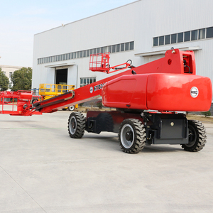 รถยกบูมแบบยืดหดได้ Etb32 ความสูงทำงาน 18 เมตร แบบล้อ สำหรับงานที่สูง - Product Image 1