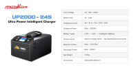 Le chargeur unique d'usine d'origine UP2000-24S 2000W 25A pour batterie intelligente LiPo LiHV 16-24S