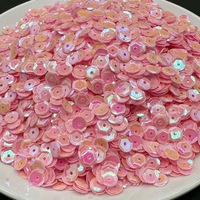 Kit de perles en PVC concaves colorées blanc laiteux faites à la main, 6 mm, pour accessoires vestimentaires