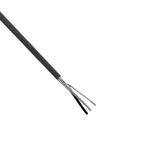 Cable de Seguridad de Fábrica 16AWG, 2 Conductores, 1 Par, Revestimiento de PVC, Cobre Estañado, Blindado con Aluminio y Poliéster, Cable Electrónico 8719