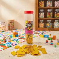 SuperLoves Bonbons créatifs en forme de lingot d'or, chocolat amusant pour enfants, cadeau, 100 pièces en pot, vente en gros, export