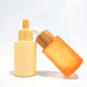 Luxury Skinscre Packaging Set Gel Serum Matt 50ml Glass Dropper Bottle 30ml Screen Printed Custom Paper <b>Box</b> OEM/ODM - Product Image 3