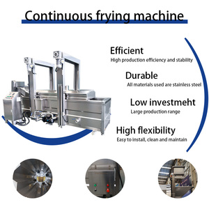 Friggitrice Industriale Continua Completamente Automatica ad Alta Efficienza, Certificata CE, Adatta per la <span class=keywords><strong>Produzione</strong></span> di Snack - Product Image 6