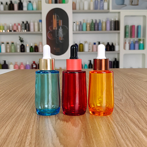 Ecológico reciclado PETG cuidado de la piel embalaje 50ml vitamina C plástico PETG serigrafía suero cuentagotas botella - Product Image 1