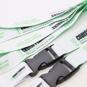 Resort Souvenir Gift Breakaway Buckle Neck Strap Cruise Staff ID Card Holder <b>Lanyard</b> Custom Wide Detachable Keychain <b>Lanyards</b> - Product Image 4