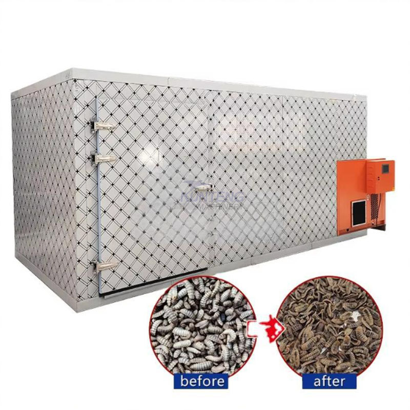 Industrial Drying Machine Poultry Manure Maggot