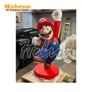 Statues de Jardin Personnages de Dessins Animés Modernes en Fibre de Verre Personnalisées, Statues en Résine <span class=keywords><strong>Mario</strong></span> <span class=keywords><strong>et</strong></span> <span class=keywords><strong>Luigi</strong></span> à Vendre - Product Image 6