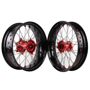 Dirt bike-LLANTAS de Supermoto de 17 pulgadas, llanta completa de aleación de aluminio, <span class=keywords><strong>crf</strong></span> CR250R, <span class=keywords><strong>450</strong></span> - Product Image 1