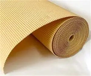 Rolo de papelão ondulado marrom para embalagem Lista de fornecedores e fabricantes de chapas onduladas