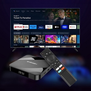 กล่องรับสัญญาณทีวี IPTV Amlogic S905W2 ขายส่ง รองรับ 8K สตรีมมิ่ง อินเทอร์เน็ตอัจฉริยะ Ott แรม 4GB พรีเมียม ระบบปฏิบัติการ Google Android 14 Pro - Product Image 1