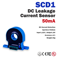 Capteur de courant de surveillance de batterie série SCD1, 10 mA, 20 mA, 50 mA, 100 mA