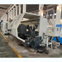 Tour CNC à banc incliné HYUNDAI-KIA SKT200TTSY d'occasion de haute précision, portée de 320 mm, pour l'usinage d'arbres automobiles et de petites pièces