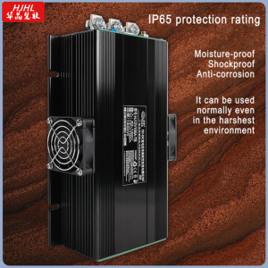 ตัวแปลงไฟ DC/DC 1200W 12V ประสิทธิภาพสูง กันน้ำ 93% สเต็ปอัพ 100A เฟสเดียว 50/60 Hz สำหรับเครื่องปรับอากาศในรถยนต์ HJ12V100A - Product Image 3