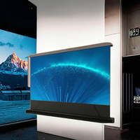Écran de projection électrique UHD de haute qualité 4K CBSP UST ALR Laser 16:9 120 pouces Écran de projection motorisé pour la maison