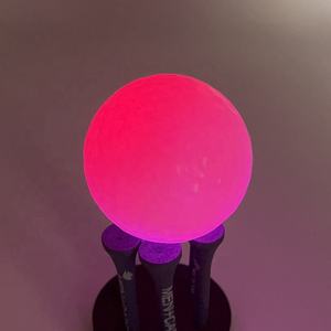 Vente en gros de balles de golf LED lumineuses à logo personnalisable, impression numérique, lumière constante, flash LED, matériau Surlyn coloré, 45g, boîte cadeau - Product Image 4