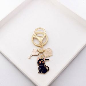 Lovely Girls Backpack Pendants Japan Manga Sailor Moon Metal Alloy Custom Design <b>Keychains</b>-Collectible Souvenir - Product Image 6