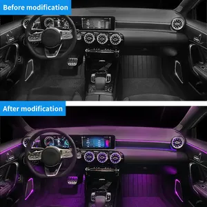 W177 Auto Lighting System Ambient Light Kit Car LED Styling Car Interior Ambient Lights For Mercedes Benz New A-class