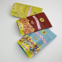 Tas ritsleting laminasi aluminium komposit penghalang tinggi paket makanan yang dapat digunakan kembali dengan PE PET AL MOQ 100 buah sampel gratis