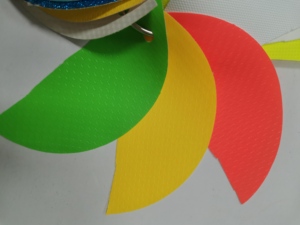 Cuir <span class=keywords><strong>synthétique</strong></span> PVC brillant effet miroir 3,0 mm pour ballon de football, volley-ball et autres sports - Product Image 6