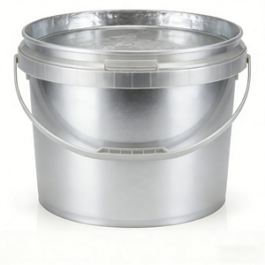 Silver Powder Paint Anti-rust Paint Silver Paint Metal Paint Water-based Silver <b>Paste</b> Enamel for Steel Structures Railings - Product Image 2