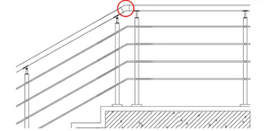 Bán thép không gỉ lan can phụ kiện trang trí đường sắt khuỷu tay ống đường sắt ống Modular lan can phụ kiện - Product Image 6