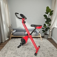 Venta superior ejercicio físico en interiores X equipo de bicicleta pérdida de peso entrenamiento plegable bicicleta giratoria para ejercicio