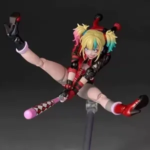 Kaiyodo Revoltech Amazing Yamaguchi Harley Quinn Suicide Squad <span class=keywords><strong>Isekai</strong></span> Ver. - Nouveauté ! Figurine articulée de collection - Product Image 6