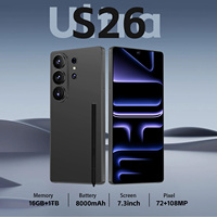 Descuento por Tiempo Limitado, Teléfono Inteligente S26Ultra 5G Android, 22GB+2TB, Pantalla de 7.3 Pulgadas, Versión Global, Doble SIM, S26 ULTRA