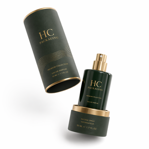 Boîte ronde en carton rigide de luxe pour emballage cadeau de parfum haut de gamme, logo en feuille d'or, impression personnalisée, usine OEM - Product Image 5