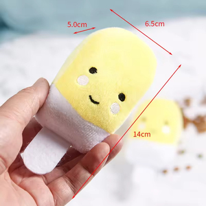 New Arrival Sound <b>Interactive</b> Cute Eco-friendly Lovable Ice Lolly Shape <b>Pet</b> Plush <b>Toy</b> Bite-resistant Dog Squeaky <b>Toy</b> - Product Image 6