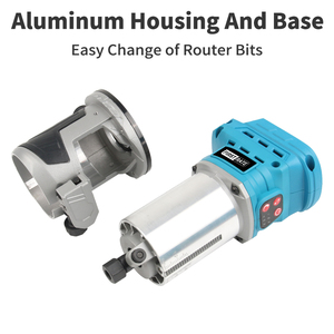 مصنعي جهاز التوجيه الكهربائي الاحترافي 18 فولت جهاز تشذيب الخشب اللاسلكي المحمول باليد - Product Image 6