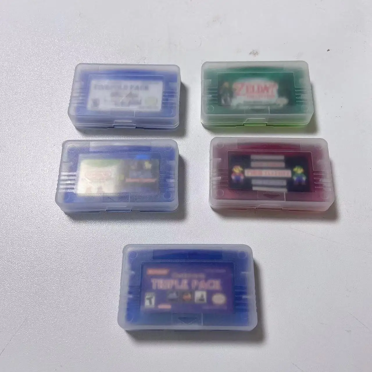 Hot Trading Classics 150 in 1 Multi-Spiele für GameBoy Advance mit GBA zellda 7 in1