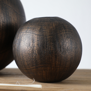 Vente en gros de <span class=keywords><strong>Vase</strong></span> artisanal en résine, Art décoratif de luxe pour la maison, <span class=keywords><strong>Vase</strong></span> à fleurs de Table ronde - Product Image 4