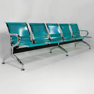 Silla de Espera Pública de 5 Asientos para Estación de Autobús, Metro, Tren, Asiento Cómodo para Sala de Espera de Aeropuerto, Edificio de Oficinas - Product Image 1