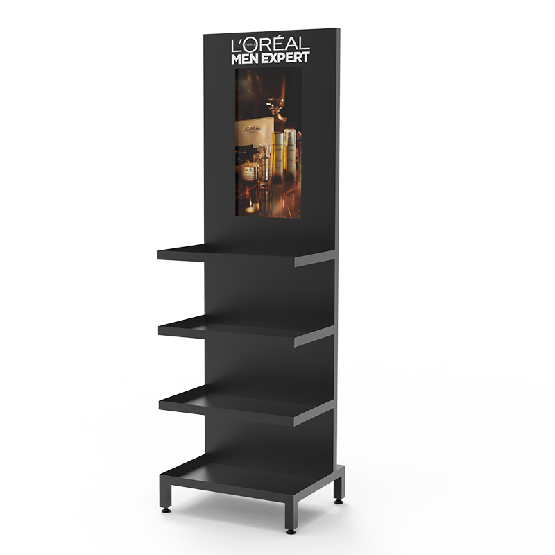 Apache Supermarket Customized Floor Standing Display Stand for Personal Care Products Perfume and Other Items — view 3