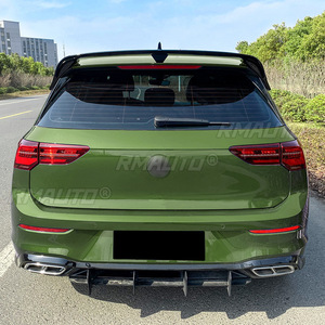 Alerón Trasero para VW Golf MK8 GTI R GTD Clubsport, Estilo CS, Negro Brillante, Alerón de Techo, Accesorios para Automóviles - Product Image 4