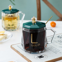 Collection ouverte de verres en verre créatifs Heart-Going Petits cadeaux Tasses Verres pour expositions et prix