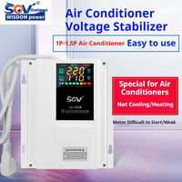 Stabilisateur de tension automatique haute puissance 220V monophasé AVR pour climatiseur, réfrigérateur, appareils électroménagers, contrôle de la tension