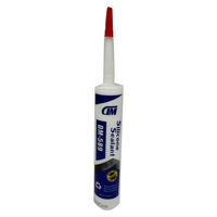 Gel silicone DIMEI résistant aux intempéries pour panneaux en aluminium / pierre / véranda de petite taille