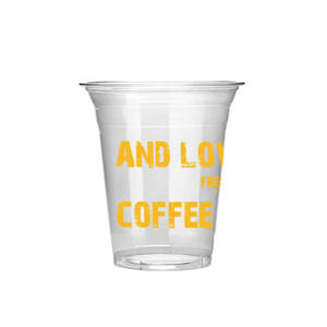 Gobelets en plastique PET jetables transparents avec couvercles 12oz 16oz 24oz, qualité alimentaire sans BPA, pour boissons froides, smoothies, jus, bar à jus, café, boutique - Product Image 5