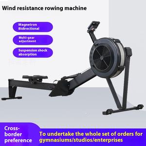 Remo de aire de alta calidad, equipo de ejercicio aeróbico comercial para Fitness, máquina de remo de resistencia directa al viento de fábrica - Product Image 2